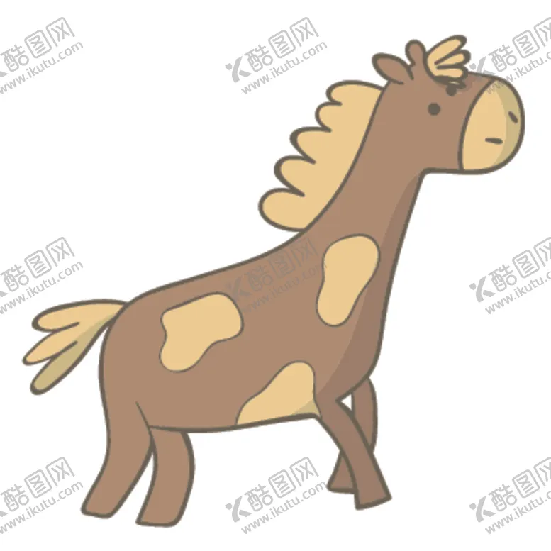 编号：21879706241715437554【酷图网】源文件下载-棕色动物马