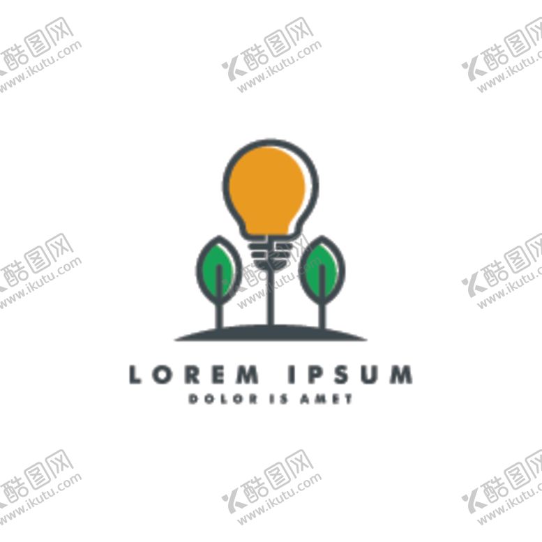 编号：37244109291634247029【酷图网】源文件下载-灯泡LOGO