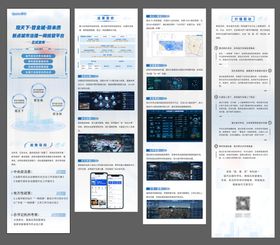 智能科技数字化产品宣传长图海报