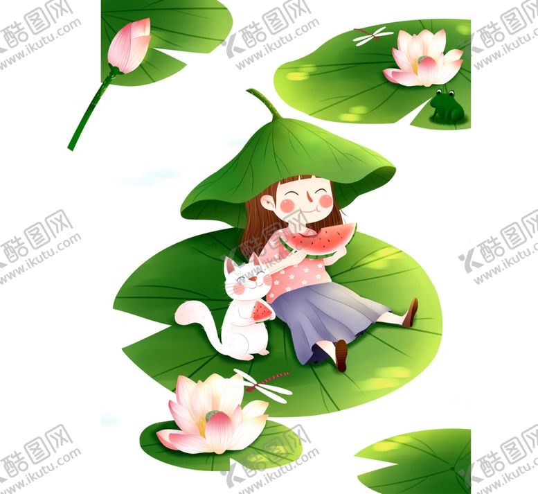 编号：96859006280652013520【酷图网】源文件下载-夏日卡通素材