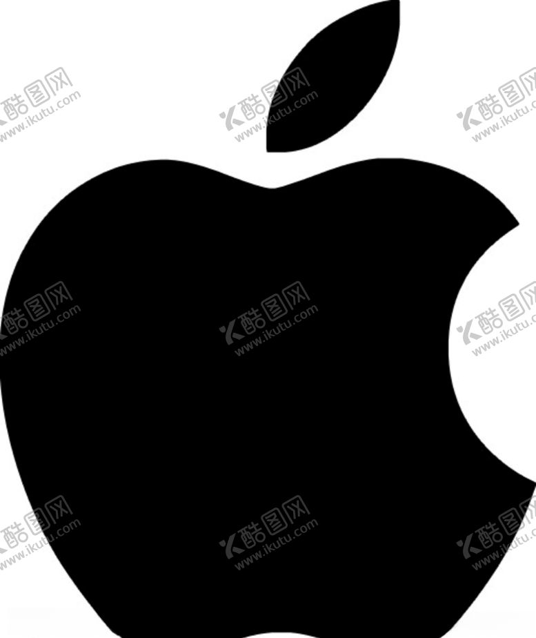 编号：45199710302044424123【酷图网】源文件下载-苹果手机标志史量图可编辑
