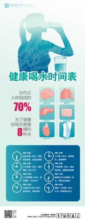 健康喝水时间表