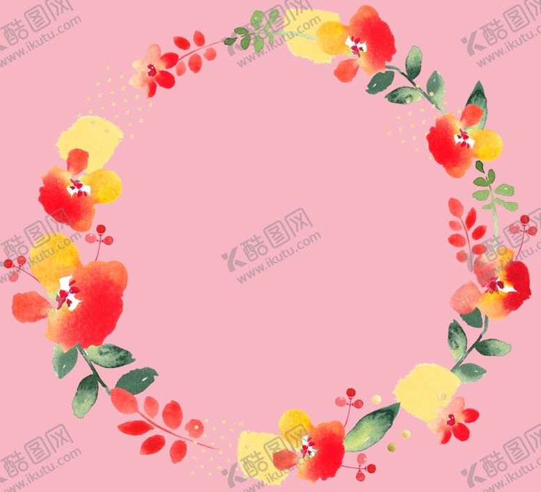 编号：49960301191744308570【酷图网】源文件下载-花框