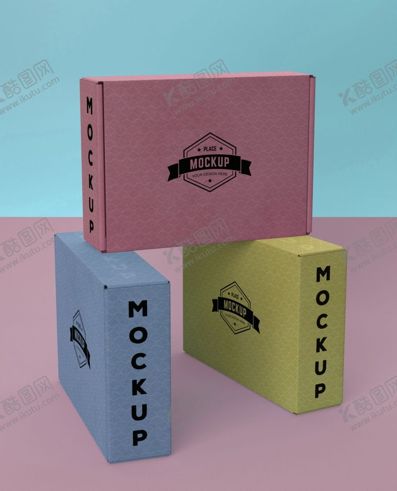 编号：81784410291349344032【酷图网】源文件下载-包装盒样机