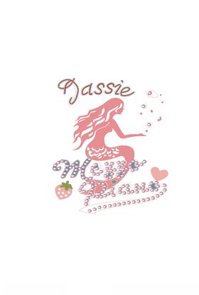 女装人物印花数码图案卡通数码卡通纹