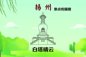 扬州景点五亭桥