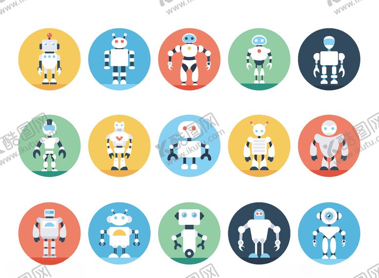 编号：38904209130110101009【酷图网】源文件下载-机器人图标
