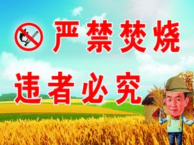 严禁焚烧