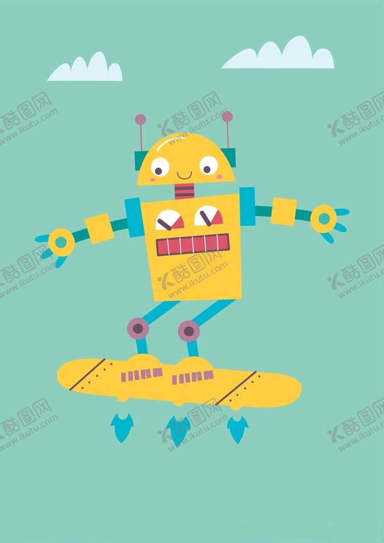 编号：83679612230558253408【酷图网】源文件下载-卡通插画卡通素材卡通飞机