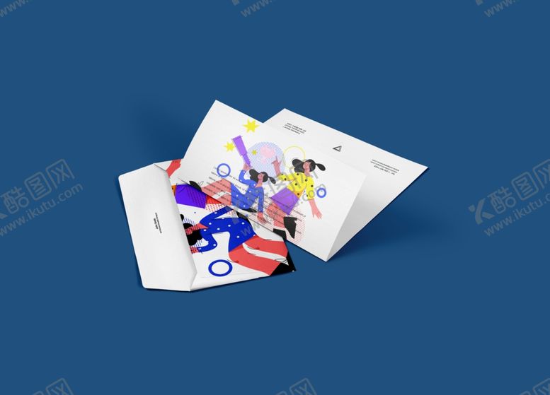 编号：56215110020733001787【酷图网】源文件下载-样机信封信纸