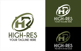 LOGO设计元素logo标志复古游戏标志