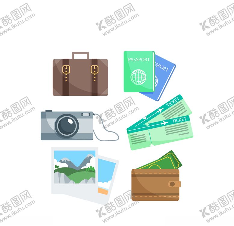 编号：26004409270939029282【酷图网】源文件下载-旅行元素