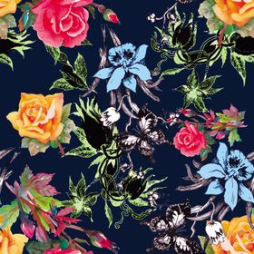 花卉大牌叶子花设计