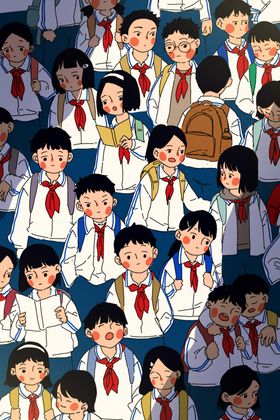 开学季开学啦图片素材尺子校园促销