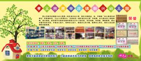 幼儿园开学宣传栏