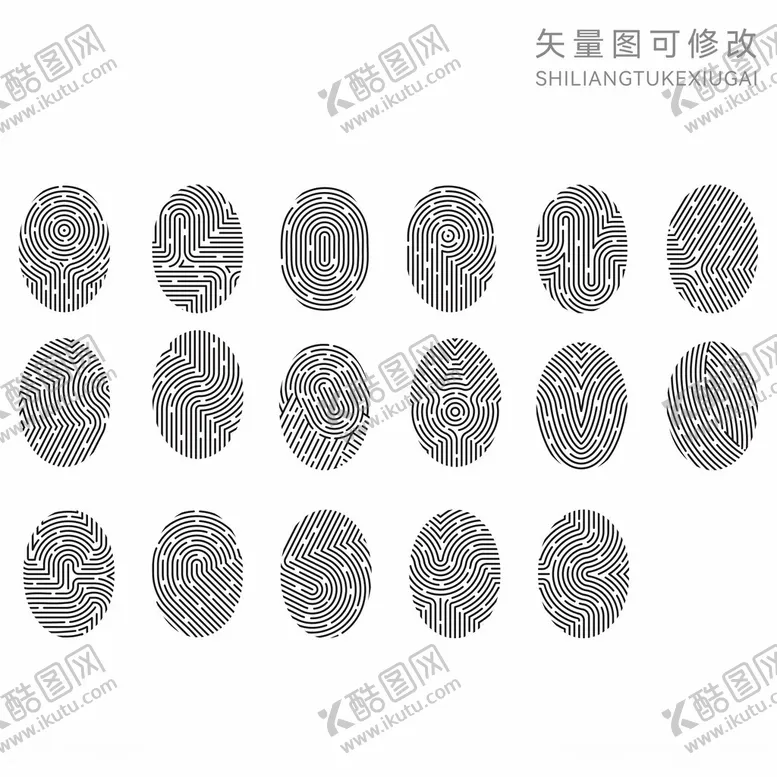 编号：57263202201250112865【酷图网】源文件下载-指纹