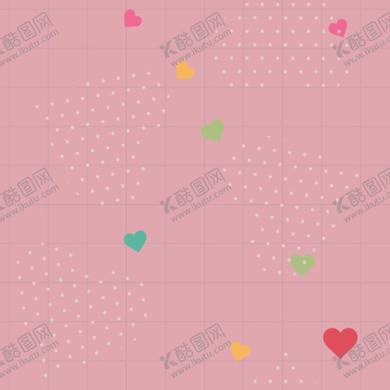 编号：49607809131517238855【酷图网】源文件下载-无缝爱心底纹