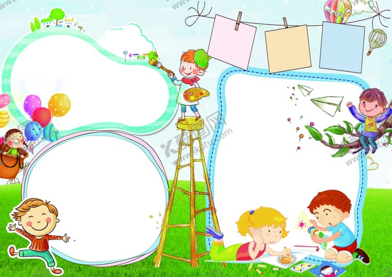 编号：41873111010020447885【酷图网】源文件下载-卡通边框