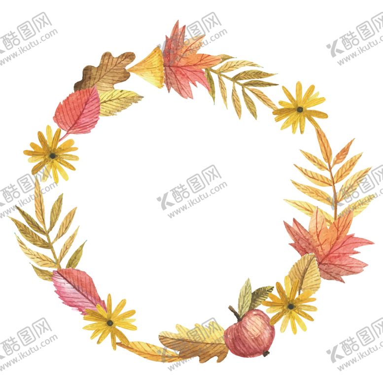 编号：67652607090931148596【酷图网】源文件下载-花环