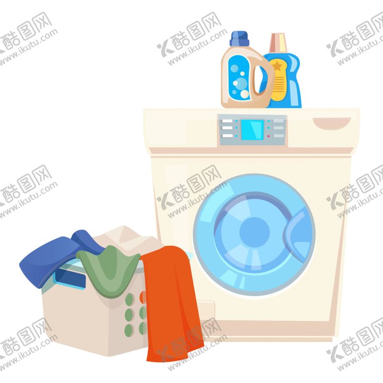 编号：77635703052257418755【酷图网】源文件下载-洗衣机