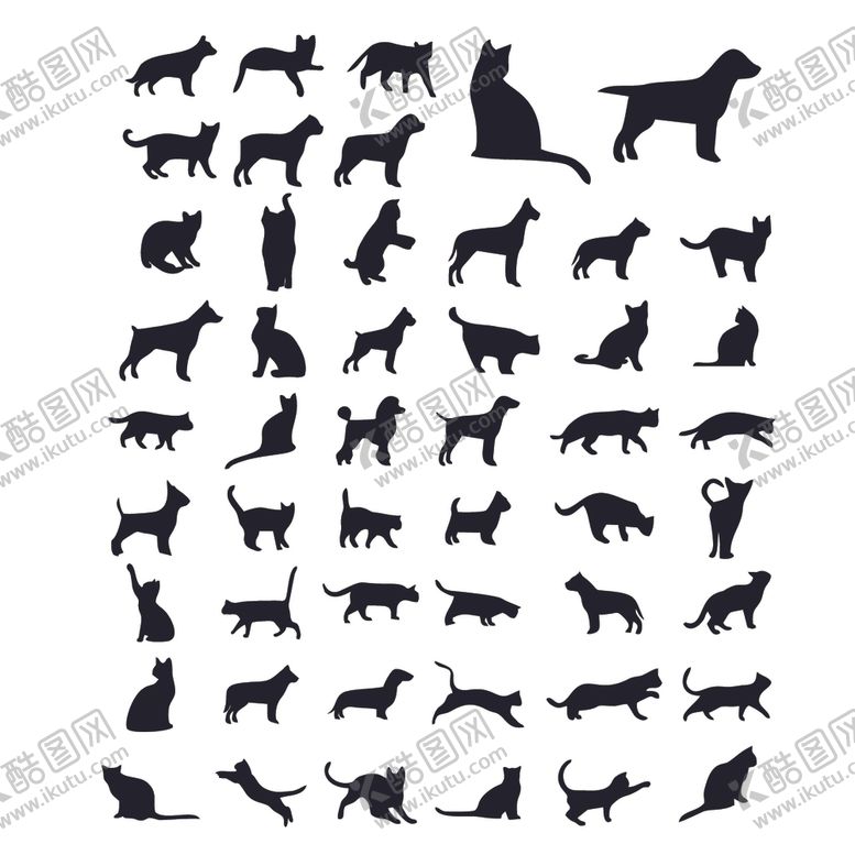 编号：47503910102207358116【酷图网】源文件下载-小狗图标