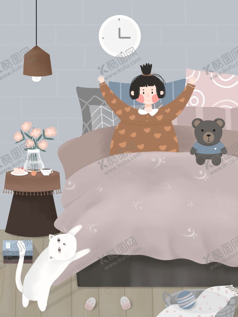 编号：30761704200656304503【酷图网】源文件下载-创意卡通插画图案