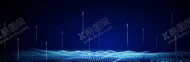编号：11827310020302451074【酷图网】源文件下载-蓝色科技背景