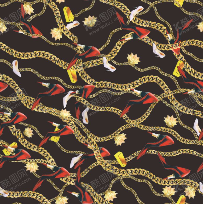 编号：18545409260931106462【酷图网】源文件下载-链条数码大牌爆款男装