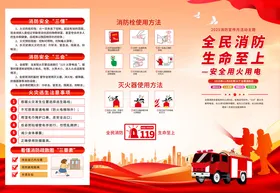 2025年消防折页