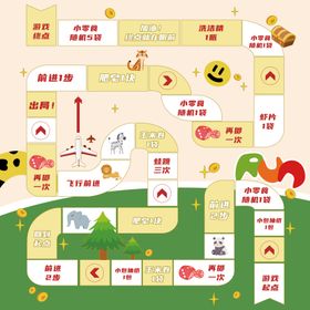 大富翁游戏地贴背景