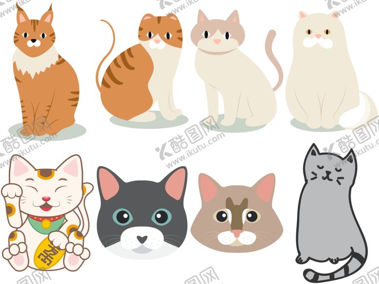编号：23313906171650083026【酷图网】源文件下载-卡通猫