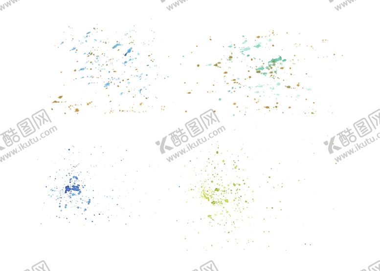 编号：65343307031408597671【酷图网】源文件下载-墨点喷溅素材