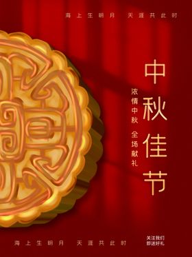 中秋佳节海报展板海报