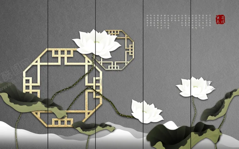 编号：85368807061743303133【酷图网】源文件下载-中国风背景墙