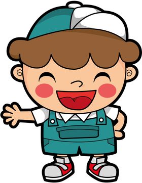 卡通儿童快乐幼画画