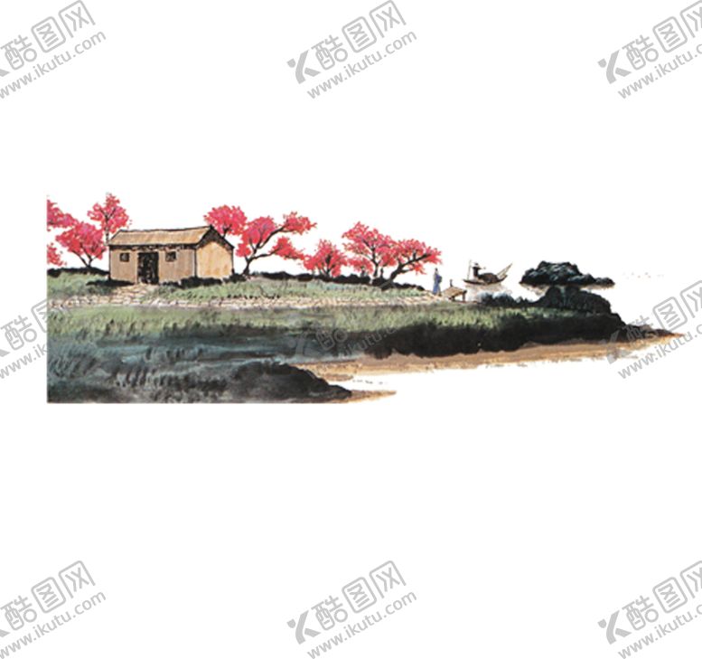编号：93585304301424248866【酷图网】源文件下载-水墨山水素材