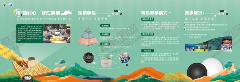 编号：63708009210115521015【酷图网】源文件下载-围棋活动展板