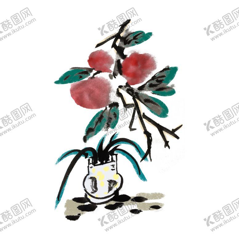 编号：77255307130514593019【酷图网】源文件下载-水墨插画素材