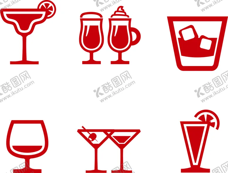 编号：48126201261611129896【酷图网】源文件下载-卡通酒杯
