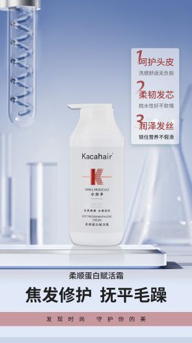医美洗护产品海报