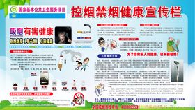 控烟禁烟健康教育宣传栏