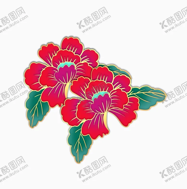 编号：63848612190938419532【酷图网】源文件下载-牡丹花卉