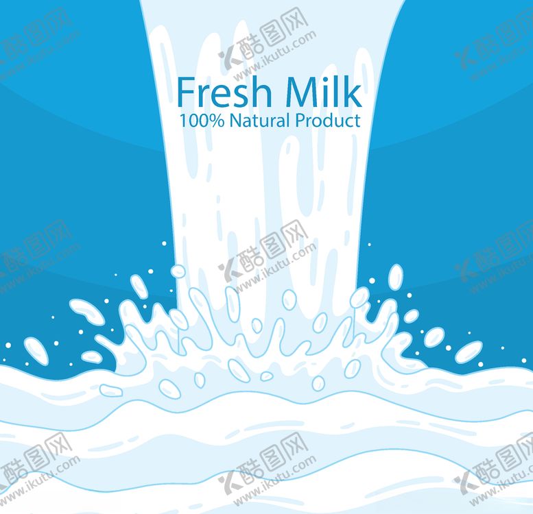 编号：61157209192158047442【酷图网】源文件下载-牛奶海报素材模板