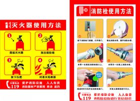 灭火器消防栓使用方法