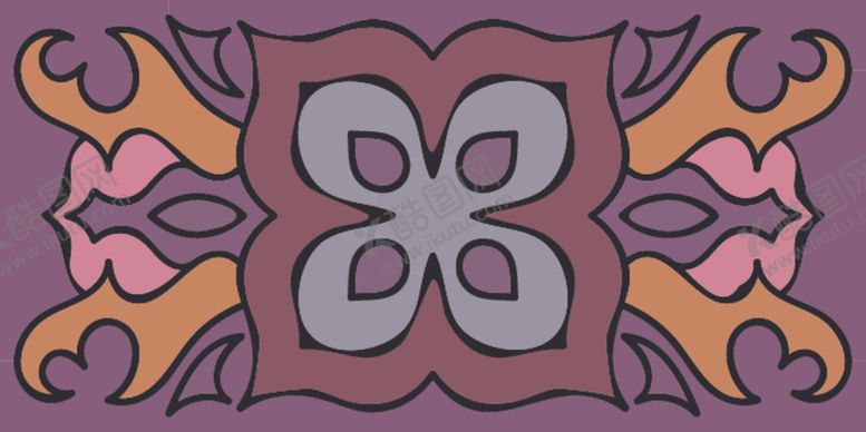 编号：97504309261208231107【酷图网】源文件下载-民族古典花纹底纹背景