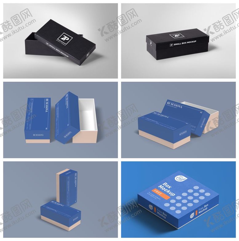 编号：47081904251815099203【酷图网】源文件下载-立体方盒礼盒样机设计