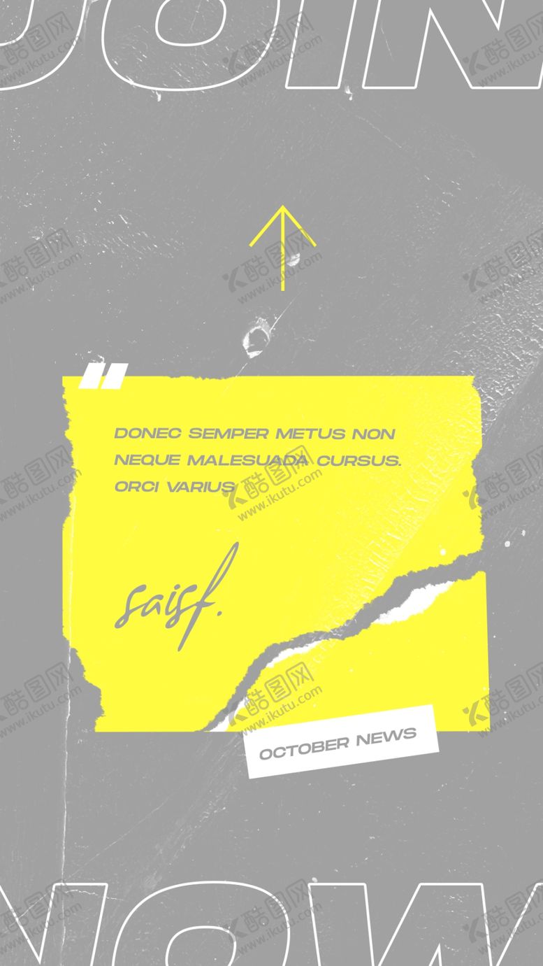 编号：31651309181809552082【酷图网】源文件下载-撕纸风格拼接海报设计