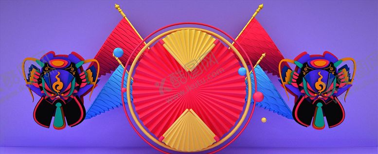编号：51369604301050126963【酷图网】源文件下载-国潮背景