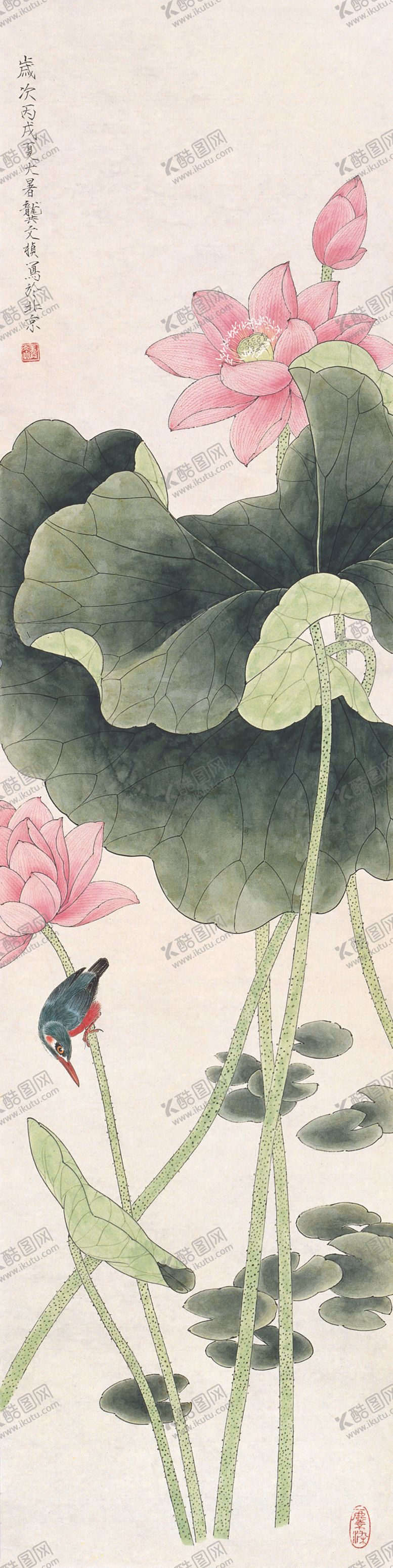 编号：62690910210404139569【酷图网】源文件下载-荷花图