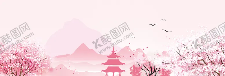 编号：54832009270931409702【酷图网】源文件下载-浪漫粉色樱花唯美
